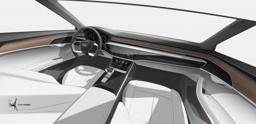 Эскиз Audi A8 50 TDI Quattro (D5) 2017 года  (WW) (фото 79 из 89)